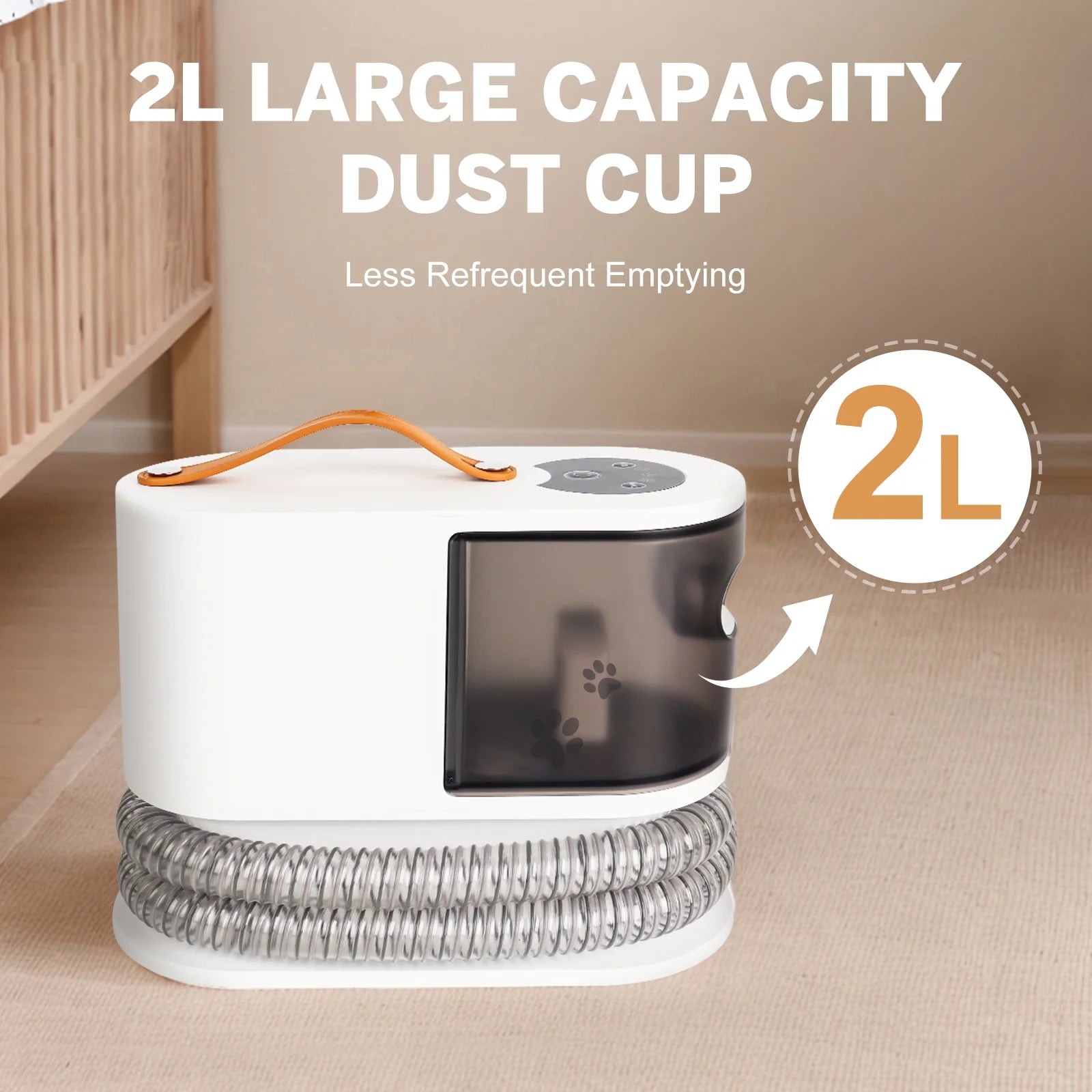 4 in 1 Low Noise Pet Grooming Vacuum
